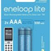 Akumulator NiMH R03 / AAA 550mAh 1,2V Eneloop Lite BK-4LCCE/2DE (2szt.)