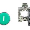Przycisk sterowniczy 22mm zielony z samopowrotem 1Z XB4BA3311