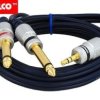 PRZEWOD WT.J3,5 STEREO/WT J6,3 MONO 1,5M