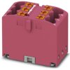 Distribution block, push-in connection, 0.14-4.0 mm², 6 pole, 24 A, 6 kV, pink, 3273281