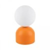 Lampka nocna pomarańczona ze okrągłym kloszem MIKI ORANGE 16041 TK Lighting