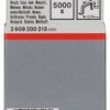 Zszywki z cienkiego drutu, typ 53, 11,4 x 0,74 x 14 mm, 5000 szt. Bosch Accessories 2609200213, N/A, Wymiary (D x S) 14