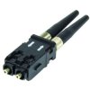 FO plug, SC, POF, plastic, black, 09350024002