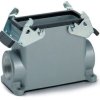 Surface mount housing, size HB16, aluminum alloy, PG21/PG29, angled, cross bow locking, IP65, 70085200