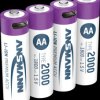 1312-0036 Li-ion battery, AA, 1800 mAh, 1.5 V, pack of 4