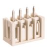 Wtyk Mcs-Mini Classic 4-Biegunowy Jasnoszary Raster 3,81Mm 734-134 /200Szt./