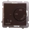 Sonata Regulator Temperatury /Czujnik Podłogowy/ Czekoladowy Metalik Rtp-1R/M/40
