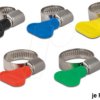 19460 Hose clip assortment, with wing nut, 10 pieces