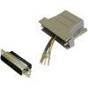 BKL 10121133 Adapter D-SUB 25-pin to RJ45 socket freely assembled