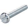 R-TECH 337022 Slotted Pan Head Machine Screws BZP M4 25mm - Pack Of 100