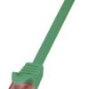kabel LAN LogiLink CQ2035U, 1 szt., RJ45, CAT 6, U/UTP, 1.00 m, zielony