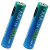 2 x Akumulatorek bateria AAA do ładowania Li-Ion 1.5V 800mWh z portem USB-C