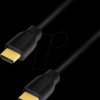 CH0101 HDMI cable, A/M to A/M, 4K/60 Hz, CCS, black, 2 m