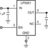 150-mA, low-IQ, low-dropout voltage regulator with enable | DBV | 5 | -40 to 125