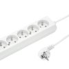 Przedłużacz 5-Gniazd Z/U 10A 1,5M /Omy 3X1/ Biały Ps-570 T-105790