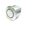 Osłona uszczelniona przełącznika przyciskowego MPB16 Chwilowy SPST Podświetlenie średnica wycięcia 16 mm Panel RS PRO