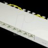 GC-N0117 Patchpanel 0,5U, Cat.6a, 8 Port, grey