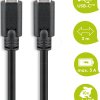 66509 USB-C 3.0 cable 3 m, black