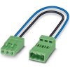 Smart meter gateway line, 0.33 m, crimp connection straight, 0.82 mm², AWG 18, 1714070