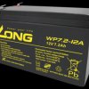 WP7.2-12A-F2 Maintenance-free lead-fleece battery, 7.2 Ah, 12 V