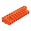 WAGO Listwa stykowa PCB 232 10 -pinowe 1-rzędowe raster: 5.08 mm Do montażu na płytce drukowanej THT żeńskie Lutowie