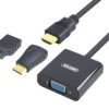 Unitek Y-6355 adapter Micro/Mini HDMI do VGA+audio