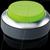 1.30.270.221/2500 FS+ 22 - push-button - metal, green, can be illuminated, protrud