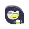 Taśma Lt 59423 Do Drukarki Dymo 12Mm 4M Żółta Czarny Nadruk