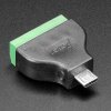 USB Micro B Male Plug to 5-pin Terminal Block