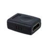 Łącznik HDMI gniazdo - gniazdo, czarny