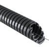 Rura giętka karbowana 20mm ciemno szara SUPER MONOFLEX 750N z pilotem 1220_L50D /50m/