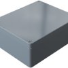 Aluminum enclosure, (L x W x H) 280 x 230 x 111 mm, silver gray (RAL 7001), IP66, 012328110