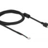 Delock Kabel USB USB 2.0 Złącze męskie USB-A, Złącze męskie 4 pin. 1.50 m czarny 96001