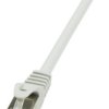 kabel LAN LogiLink CP2012S, 1 szt., RJ45, CAT 6, F/UTP, 0.25 m, szary