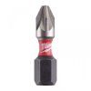 Bity udarowe do wkrętarki PZ2 25mm 1/4 SHOCKWAVE 25szt MILWAUKEE