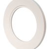 Ramka biały okrągła pojedyńcza TYP: LSR-BO-X1 KONEKTO