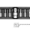 Zestaw końcówek TORX T25-T55 7 części YT-0410 YATO