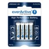 baterie alkaliczne LR03 AAA everActive Pro 4 sztuki (blister)