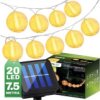 Girlanda Solarna 20Xled Ozdobne Lampiony 7.59M Ciepła 3000K Risa Lumiled