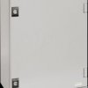 NSYPLM43BG Polyester enclosure, H 430 x W 330 x D 200 mm, with MP Bakelite
