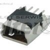 Gniazdo miniUSB 5pin typ B THT pionowe