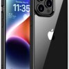 JT Berlin Pankow Hybrid Futerał backcase Apple iPhone 15 Pro czarny, przeźroczysty 11038