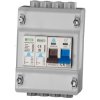 WCED WEC440SP 4 Way Meter Isolator c/w 2Pole Main Switch + Surge Protection