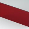 Front plate, acrylic glass, (W x H) 91.5 x 43.4 mm, red/transparent, B6132341