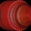 FLSVRLRS24SW Flashni, red, red lens, shallow base, 24 V DC, VdS