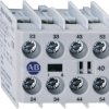 Blok styków pomocniczych Allen Bradley 2 1NC + 1NO 100K Śruba Zatrzask