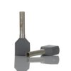 Końcówka tulejkowa izolowana 2 x 0.75mm² długość 10mm Szary średnica 1.8mm Izolowane Phoenix Contact