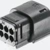 Osłona złącza 2-pinowe Żeńskie 1-rzędowe raster: 5.84 mm Molex Kabel MX150L Prosty Gniazdo MX150L 2 do obwodu