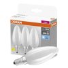 3PAK Żarówka LED E14 B35 5,5W = 60W 806lm 4000K Neutralna 300 Filament OSRAM BASE