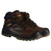 DEWALT Newark S3 Waterproof Safety Hiker Brown Boots UK 7 EUR 41